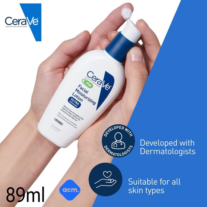 Cerave PM Facial Moisturizing Lotion - Image 4
