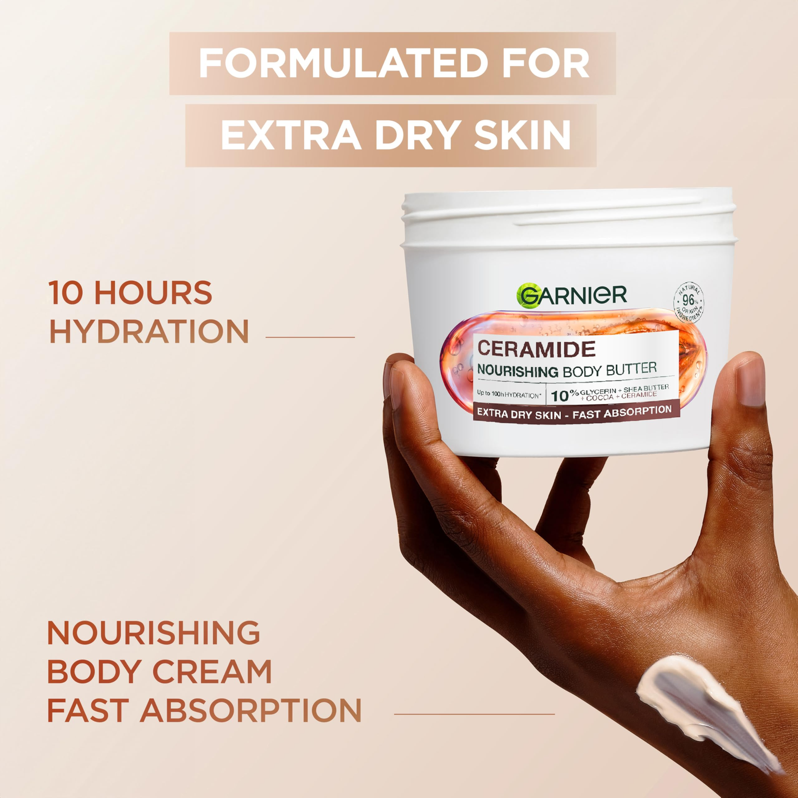 Garnier Ceramide Nourishing Body Butter - Image 4