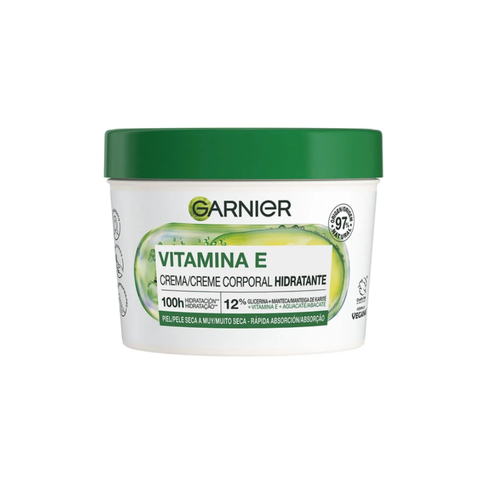 Garnier Vitamin E Moisturising Body Cream 380ml