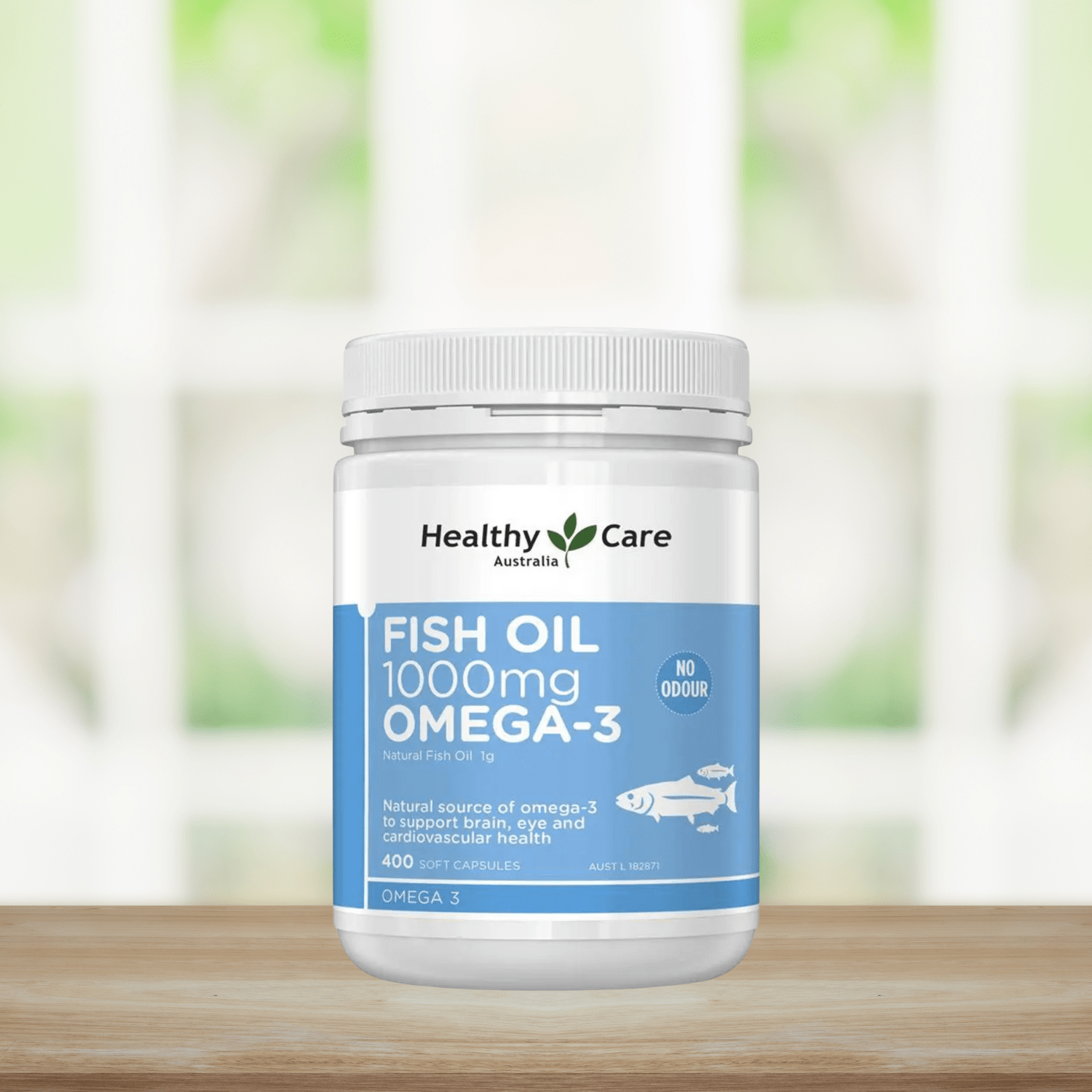 Healthy Care Fish Oil 1000mg Omega-3 - 400 capsules - Image 2