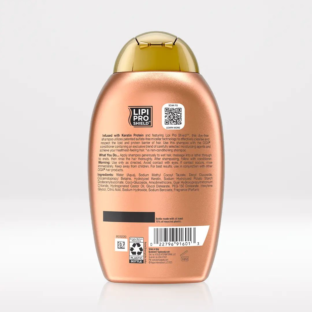 OGX Brazilian Keratin Therapy Shampoo - Image 2