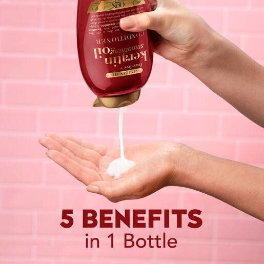 OGX Keratin Smoothing Oil Conditioner - Image 4