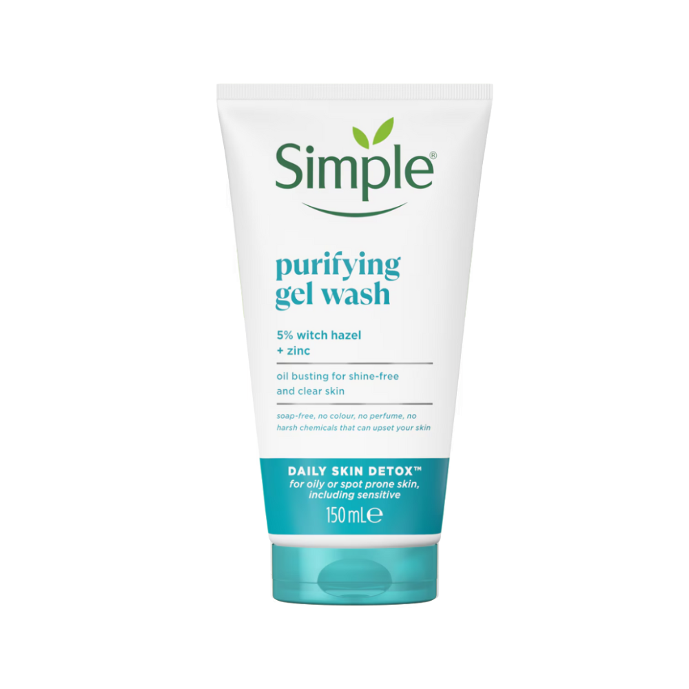 Simple Daily Skin Detox Purifying Face Wash 150ml