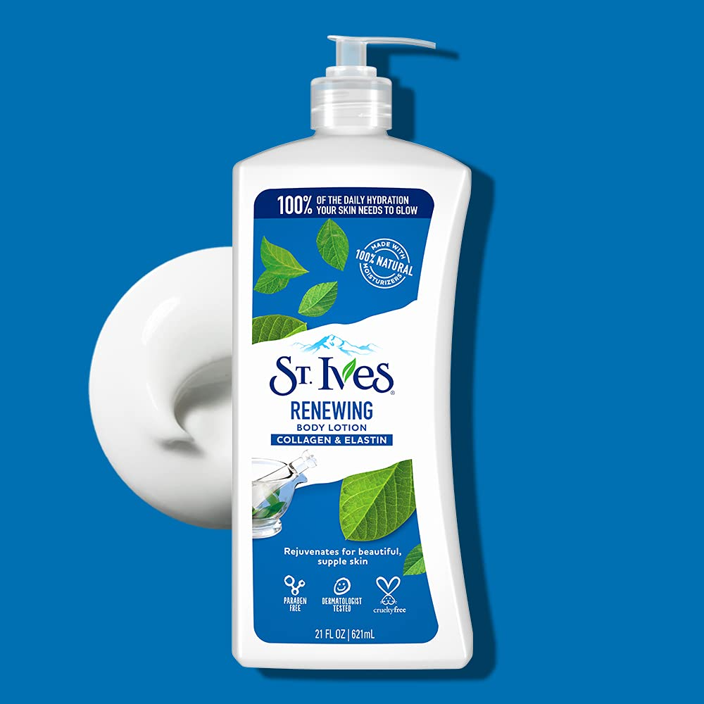 St. Ives Renewing Collagen and Elastin Body Lotion - Image 3