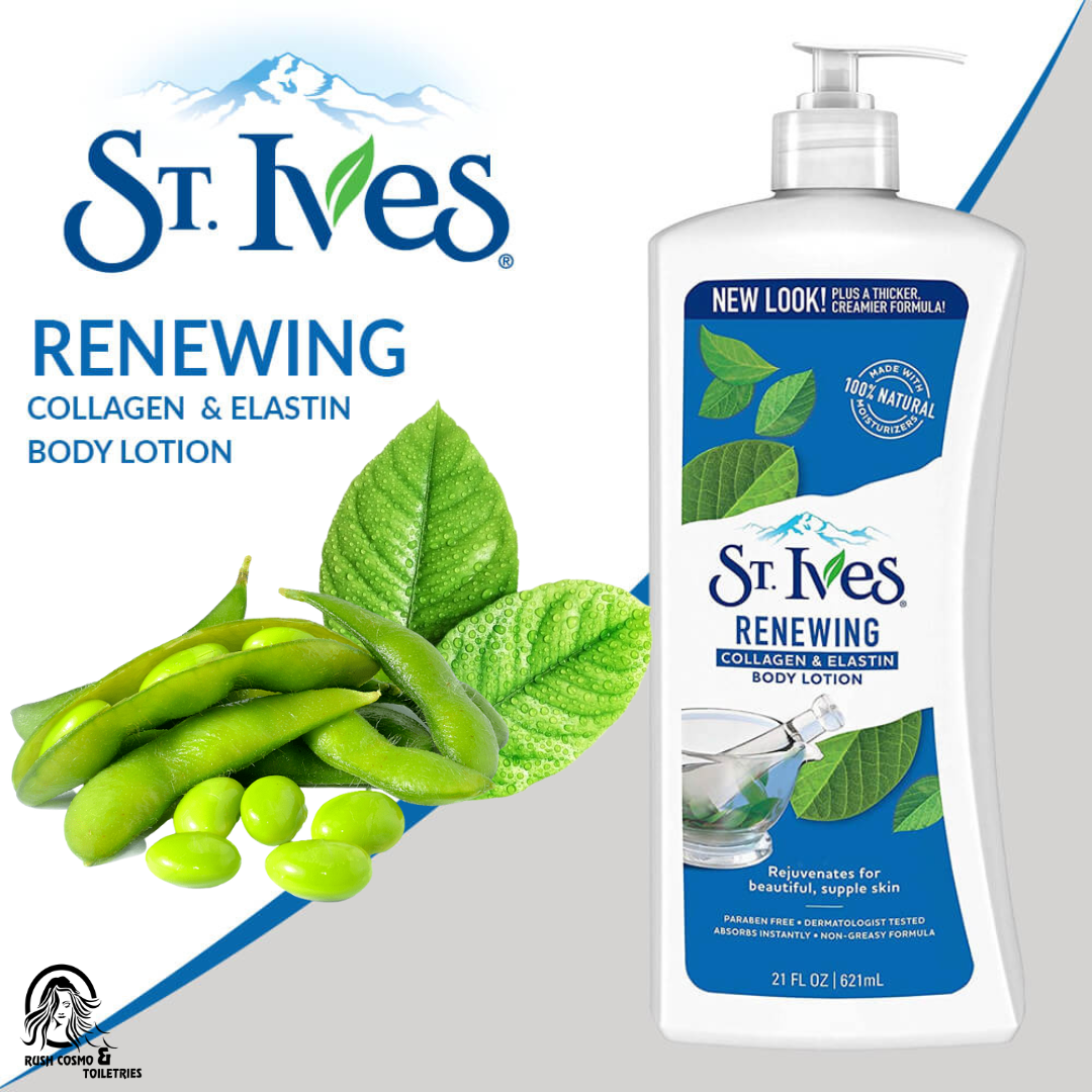 St. Ives Renewing Collagen and Elastin Body Lotion - Image 4