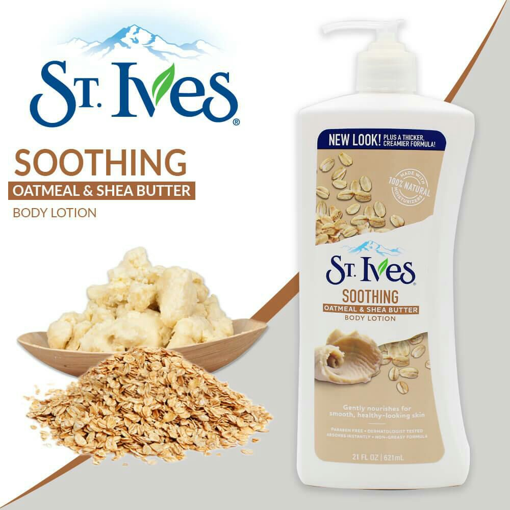 St. Ives - Soothing Oatmeal & Shea Butter Body Lotion - Image 3